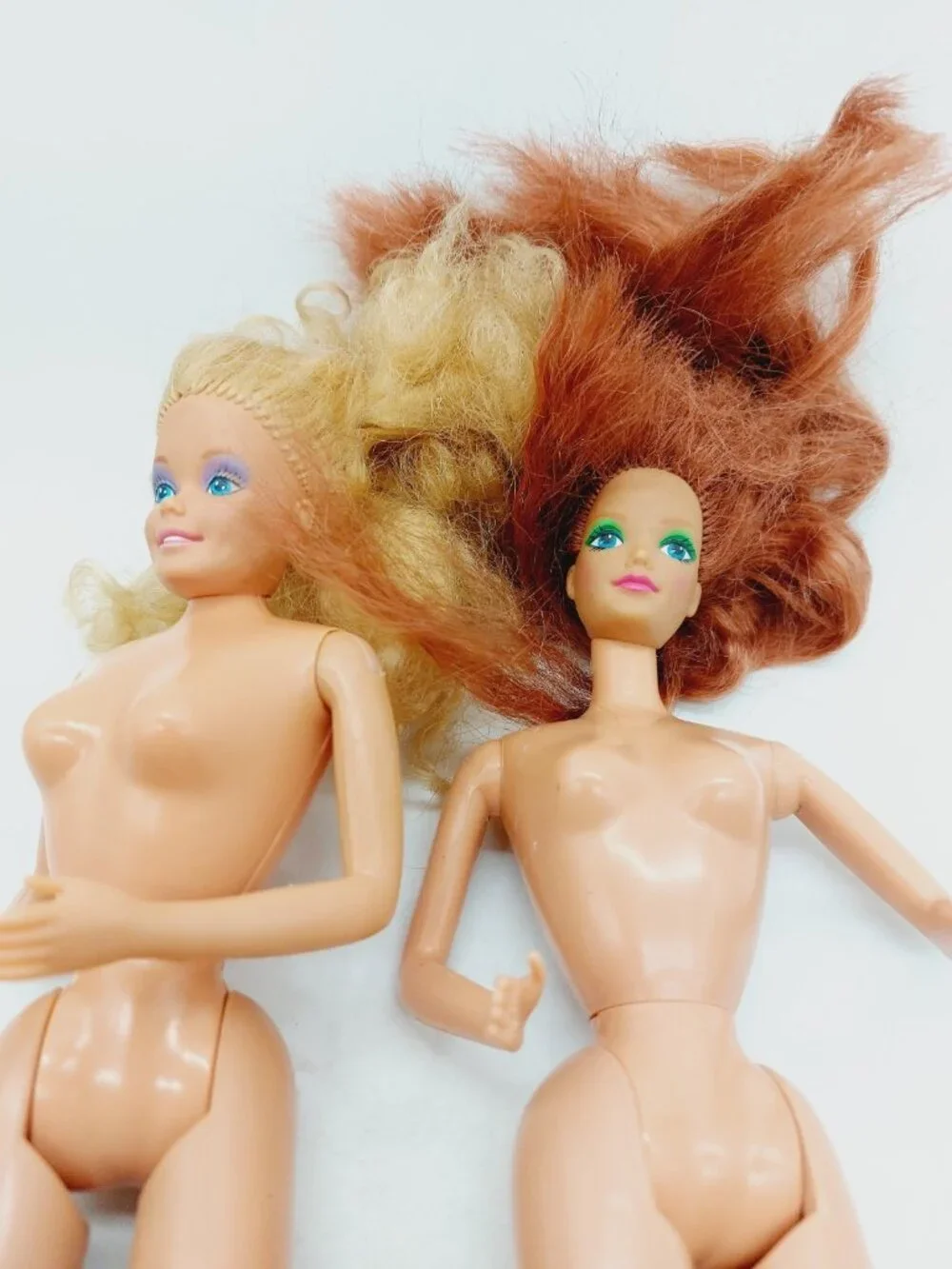 Barbie 1 Blonde 1966 And 1 Red Hair 1985 Mattel Lot Of 2